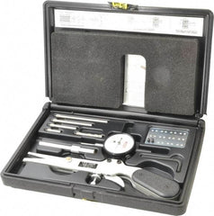 SPI - 0.93 to 8 Inch, Inside Dial Caliper Gage - 0.0005 Inch Graduation, 4.8 Inch Leg Length - Eagle Tool & Supply