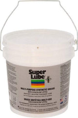 Synco Chemical - 5 Lb Pail Synthetic General Purpose Grease - Translucent White, Food Grade, 450°F Max Temp, NLGIG 2, - Eagle Tool & Supply