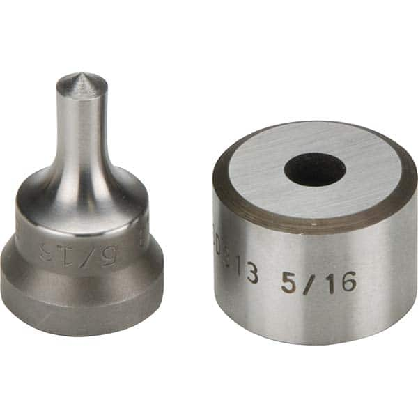 Enerpac - Hydraulic Punch Press Dies & Punches Type: Round Punch Diameter (mm): 7.90 - Eagle Tool & Supply