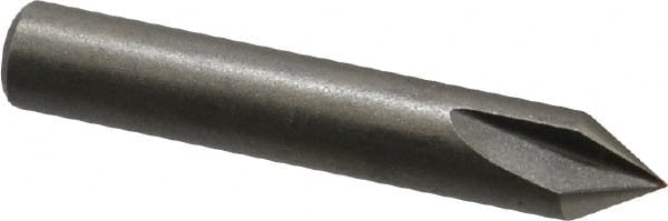 Keo - 1/4" Head Diam, 1/4" Shank Diam, 3 Flute 60° High Speed Steel Countersink - Eagle Tool & Supply