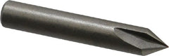 Keo - 1/4" Head Diam, 1/4" Shank Diam, 3 Flute 60° High Speed Steel Countersink - Eagle Tool & Supply