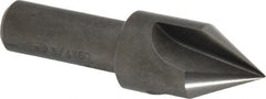 Keo - 3/4" Head Diam, 1/2" Shank Diam, 3 Flute 60° High Speed Steel Countersink - Eagle Tool & Supply