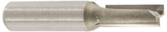 Amana Tool - 1/4" Diam, 1/4" Shank Diam, 1" Length of Cut, 2 Flute Straight Router Bit - 2-7/8" Overall Length, Carbide Tipped - Eagle Tool & Supply