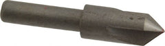 Keo - 3/8" Head Diam, 1/4" Shank Diam, 3 Flute 82° High Speed Steel Countersink - Eagle Tool & Supply