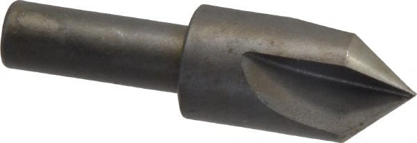Keo - 5/8" Head Diam, 3/8" Shank Diam, 3 Flute 82° High Speed Steel Countersink - Eagle Tool & Supply