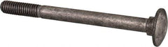 Value Collection - M6x1 70mm Length Under Head, Standard Square Neck, Carriage Bolt - Austenitic Grade A2 Stainless Steel, - Eagle Tool & Supply