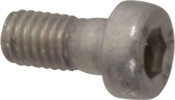 Value Collection - M5x0.80 Metric Coarse Hex Socket Drive, Low Socket Cap Screw - Grade 18-8 & Austenitic A2 Stainless Steel, Uncoated, Fully Threaded, 10mm Length Under Head - Eagle Tool & Supply