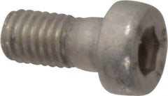 Value Collection - M5x0.80 Metric Coarse Hex Socket Drive, Low Socket Cap Screw - Grade 18-8 & Austenitic A2 Stainless Steel, Uncoated, Fully Threaded, 10mm Length Under Head - Eagle Tool & Supply