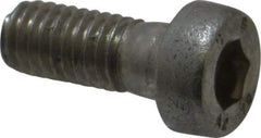 Value Collection - M5x0.80 Metric Coarse Hex Socket Drive, Low Socket Cap Screw - Grade 18-8 & Austenitic A2 Stainless Steel, Uncoated, Fully Threaded, 12mm Length Under Head - Eagle Tool & Supply