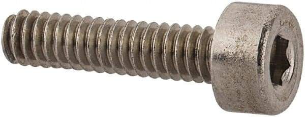 Value Collection - M2x0.40 Metric Coarse Hex Socket Drive, Socket Cap Screw - Grade 316 & Austenitic A4 Stainless Steel, Uncoated, Fully Threaded, 8mm Length Under Head - Eagle Tool & Supply