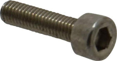 Value Collection - M3x0.50 Metric Coarse Hex Socket Drive, Socket Cap Screw - Grade 316 & Austenitic A4 Stainless Steel, Uncoated, Fully Threaded, 12mm Length Under Head - Eagle Tool & Supply