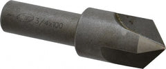 Keo - 3/4" Head Diam, 1/2" Shank Diam, 3 Flute 100° High Speed Steel Countersink - Eagle Tool & Supply