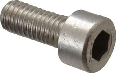 Value Collection - M5x0.80 Metric Coarse Hex Socket Drive, Socket Cap Screw - Grade 316 & Austenitic A4 Stainless Steel, Uncoated, Fully Threaded, 12mm Length Under Head - Eagle Tool & Supply