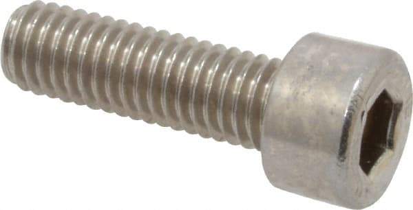 Value Collection - M5x0.80 Metric Coarse Hex Socket Drive, Socket Cap Screw - Grade 316 & Austenitic A4 Stainless Steel, Uncoated, Fully Threaded, 16mm Length Under Head - Eagle Tool & Supply