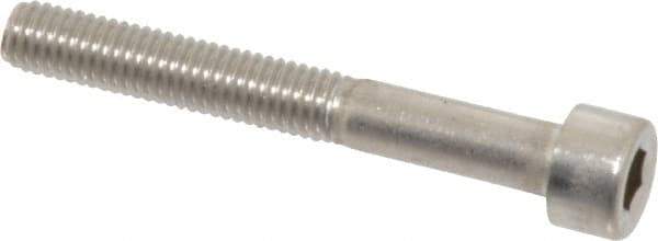 Value Collection - M5x0.80 Metric Coarse Hex Socket Drive, Socket Cap Screw - Grade 316 & Austenitic A4 Stainless Steel, Uncoated, Partially Threaded, 40mm Length Under Head - Eagle Tool & Supply