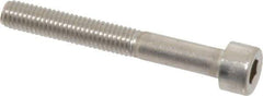 Value Collection - M5x0.80 Metric Coarse Hex Socket Drive, Socket Cap Screw - Grade 316 & Austenitic A4 Stainless Steel, Uncoated, Partially Threaded, 40mm Length Under Head - Eagle Tool & Supply