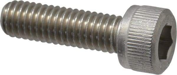 Value Collection - M16x2.00 Metric Coarse Hex Socket Drive, Socket Cap Screw - Grade 316 & Austenitic A4 Stainless Steel, Uncoated, Partially Threaded, 90mm Length Under Head - Eagle Tool & Supply