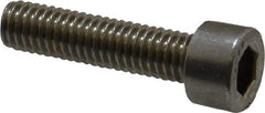 Value Collection - M6x1.00 Metric Coarse Hex Socket Drive, Socket Cap Screw - Grade 316 & Austenitic A4 Stainless Steel, Uncoated, Partially Threaded, 25mm Length Under Head - Eagle Tool & Supply