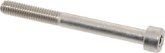 Value Collection - M6x1.00 Metric Coarse Hex Socket Drive, Socket Cap Screw - Grade 316 & Austenitic A4 Stainless Steel, Uncoated, Partially Threaded, 60mm Length Under Head - Eagle Tool & Supply