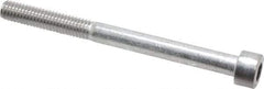 Value Collection - M6x1.00 Metric Coarse Hex Socket Drive, Socket Cap Screw - Grade 316 & Austenitic A4 Stainless Steel, Uncoated, Partially Threaded, 70mm Length Under Head - Eagle Tool & Supply