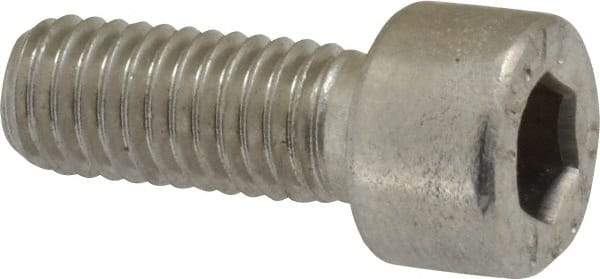 Value Collection - M8x1.25 Metric Coarse Hex Socket Drive, Socket Cap Screw - Grade 316 & Austenitic A4 Stainless Steel, Uncoated, Fully Threaded, 20mm Length Under Head - Eagle Tool & Supply