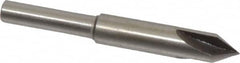 Interstate - 1/4" Head Diam, 3/16" Shank Diam, 3 Flute 60° High Speed Steel Countersink - Eagle Tool & Supply
