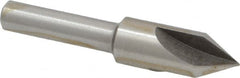 Interstate - 3/8" Head Diam, 1/4" Shank Diam, 3 Flute 60° High Speed Steel Countersink - Eagle Tool & Supply