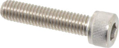 Value Collection - M8x1.25 Metric Coarse Hex Socket Drive, Socket Cap Screw - Grade 316 & Austenitic A4 Stainless Steel, Uncoated, Partially Threaded, 35mm Length Under Head - Eagle Tool & Supply