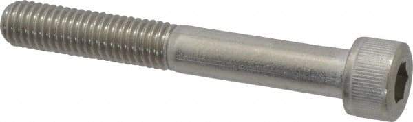 Value Collection - M8x1.25 Metric Coarse Hex Socket Drive, Socket Cap Screw - Grade 316 & Austenitic A4 Stainless Steel, Uncoated, Partially Threaded, 60mm Length Under Head - Eagle Tool & Supply