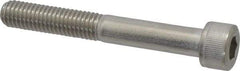 Value Collection - M8x1.25 Metric Coarse Hex Socket Drive, Socket Cap Screw - Grade 316 & Austenitic A4 Stainless Steel, Uncoated, Partially Threaded, 60mm Length Under Head - Eagle Tool & Supply