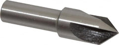 Interstate - 1/2" Head Diam, 3/8" Shank Diam, 3 Flute 82° High Speed Steel Countersink - Eagle Tool & Supply