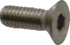 Value Collection - M3x0.50 Metric Coarse Hex Socket Drive, 90° Flat Screw - Grade 316 & Austenitic A4 Stainless Steel, Fully Threaded, 8mm OAL - Eagle Tool & Supply
