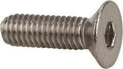 Value Collection - M3x0.50 Metric Coarse Hex Socket Drive, 90° Flat Screw - Grade 316 & Austenitic A4 Stainless Steel, Fully Threaded, 10mm OAL - Eagle Tool & Supply