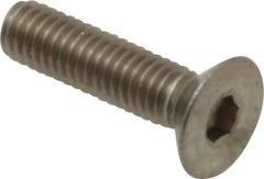 Value Collection - M3x0.50 Metric Coarse Hex Socket Drive, 90° Flat Screw - Grade 316 & Austenitic A4 Stainless Steel, Fully Threaded, 12mm OAL - Eagle Tool & Supply