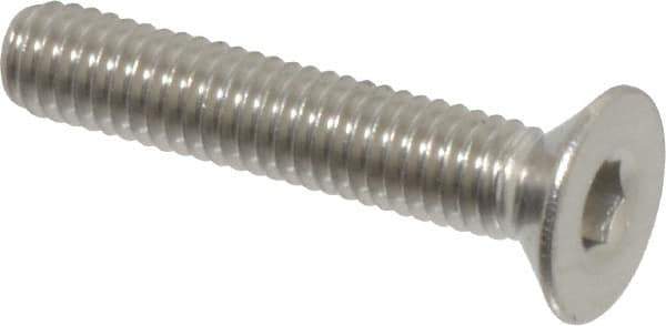 Value Collection - M3x0.50 Metric Coarse Hex Socket Drive, 90° Flat Screw - Grade 316 & Austenitic A4 Stainless Steel, Partially Threaded, 16mm OAL - Eagle Tool & Supply