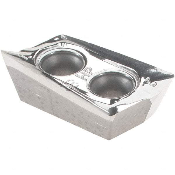 Iscar - HP ADCR190604 P Grade IC28 Carbide Milling Insert - Uncoated, 0.2906" Thick, 0.4mm Corner Radius - Eagle Tool & Supply
