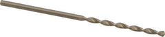 Cleveland - #49 135° Cobalt Jobber Drill - Oxide/Gold Finish, Right Hand Cut, Parabolic Flute, Straight Shank, 2" OAL, Split Point - Eagle Tool & Supply