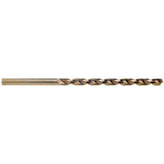 Cleveland - #4 135° Parabolic Flute Cobalt Taper Length Drill Bit - Eagle Tool & Supply