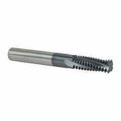 Scientific Cutting Tools - M20x2.50 Metric Coarse, 0.47" Cutting Diam, 4 Flute, Solid Carbide Helical Flute Thread Mill - Internal Thread, 1.318" LOC, 3.93" OAL - Eagle Tool & Supply