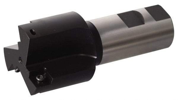 Kennametal - 0.9909 Inch Diameter, Whistle Notch, 20 mm Shank Diameter, 3 Insert, Indexable Counterbore - 3.7795 Inch Overall Length, SPHX 070304R. Insert - Eagle Tool & Supply
