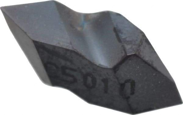 Kennametal - NT2 Grade KC5010, Internal/External Partial Profile 60° Threading Insert - 0.7 to 30mm & 8 to 36 TPI Ext Pitch, 1.25 to 3.5mm & 7 to 20 TPI Int Pitch, Right Hand Insert, TiAlN Finish, Carbide - Eagle Tool & Supply