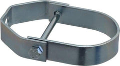 Empire - 2" Pipe, 3/8" Rod, Carbon Steel Adjustable Clevis Hanger - Electro Galvanized - Eagle Tool & Supply