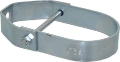 Empire - 3" Pipe, 1/2" Rod, Carbon Steel Adjustable Clevis Hanger - Electro Galvanized - Eagle Tool & Supply