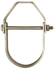 Empire - 1-1/4" Pipe, 3/8" Rod, Grade 304 Stainless Steel Adjustable Clevis Hanger - Eagle Tool & Supply