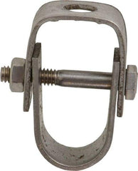 Empire - 1/2" Pipe, 3/8" Rod, Grade 304 Stainless Steel Adjustable Clevis Hanger - Eagle Tool & Supply