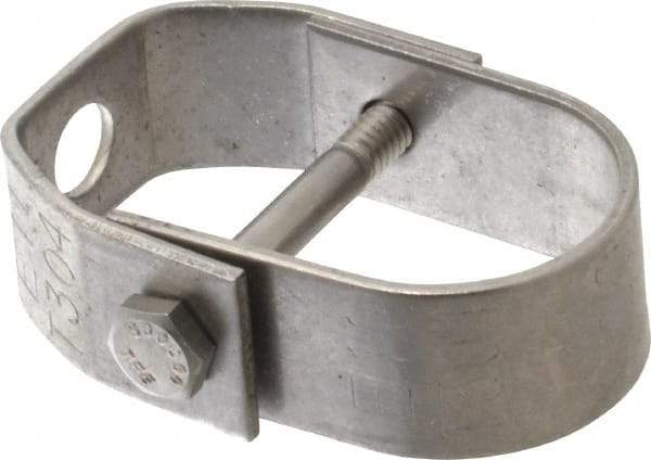 Empire - 1" Pipe, 3/8" Rod, Grade 304 Stainless Steel Adjustable Clevis Hanger - Eagle Tool & Supply