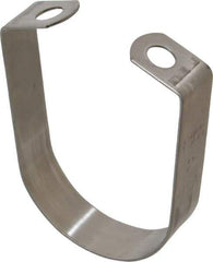 Empire - 2" Pipe, 3/8" Rod, Grade 304 Stainless Steel Adjustable Band Hanger - Eagle Tool & Supply