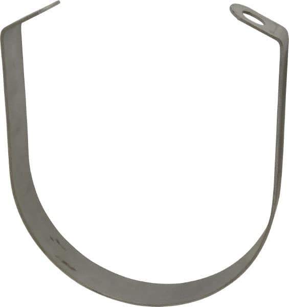 Empire - 6" Pipe, 1/2" Rod, Grade 304 Stainless Steel Adjustable Band Hanger - Eagle Tool & Supply