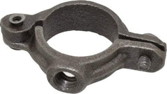 Empire - 3/4" Pipe, 3/8" Rod, Malleable Iron Split Ring Hanger - Black, 180 Lb Capacity - Eagle Tool & Supply