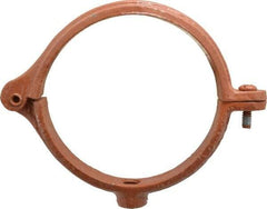 Empire - 4" Pipe, 1/2" Rod, Malleable Iron Split Ring Hanger - Epoxy Coated - Eagle Tool & Supply